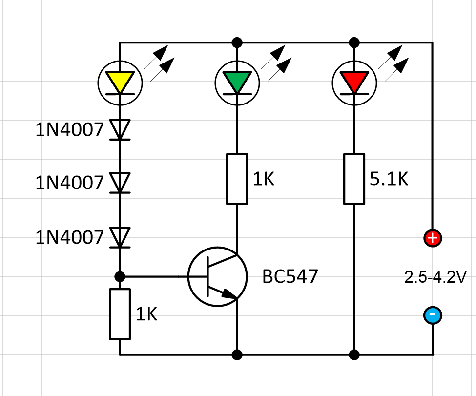 Индикатор уровня заряда Li-ion на одном транзисторе. | Электроника, ESP32,  Arduino | Дзен