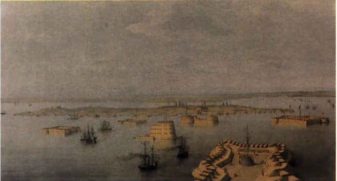 Литография с рисунка Д’Оссоара. 1840-е гг. 