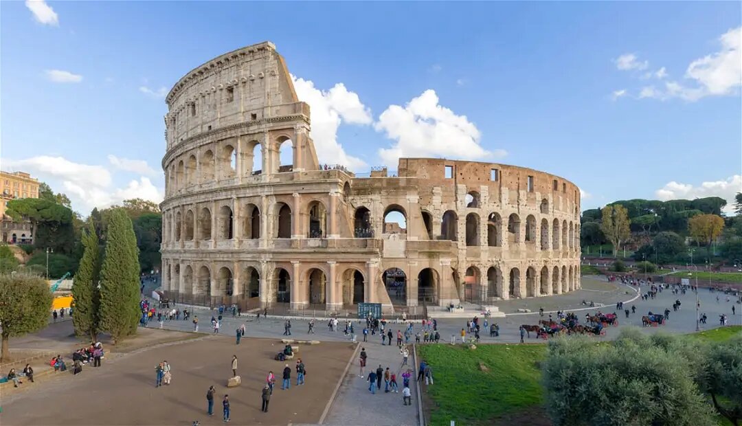 Римский Колизей, 70-80 гг. н.э.