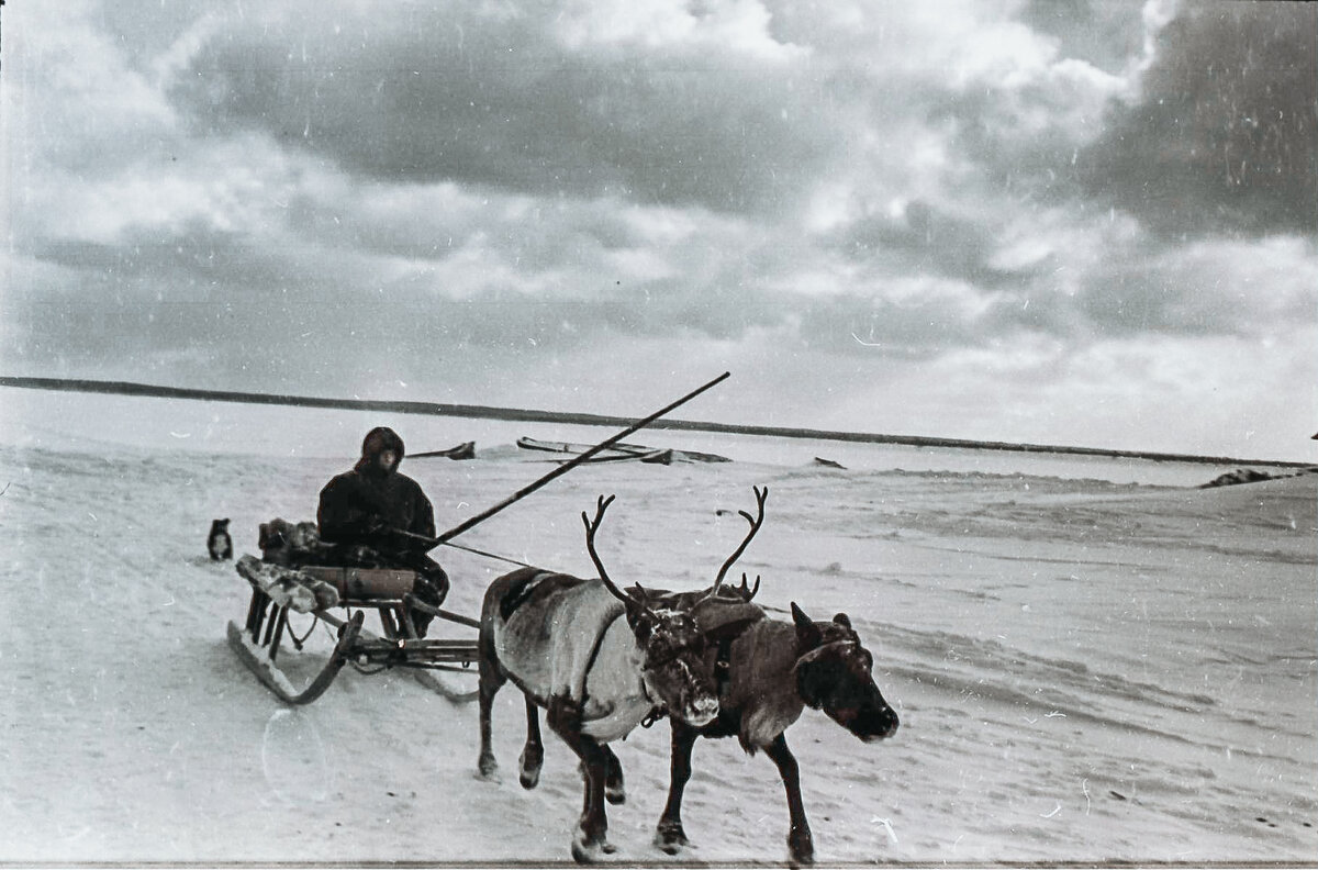Рудольф Конюхов. Село Мутный Материк, март 1972 года  