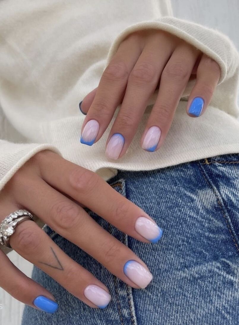 модные ногти 2023 френч. нюдовый френч 2022. ногти новинки. стильный френч. модные ногти 2023 френч.