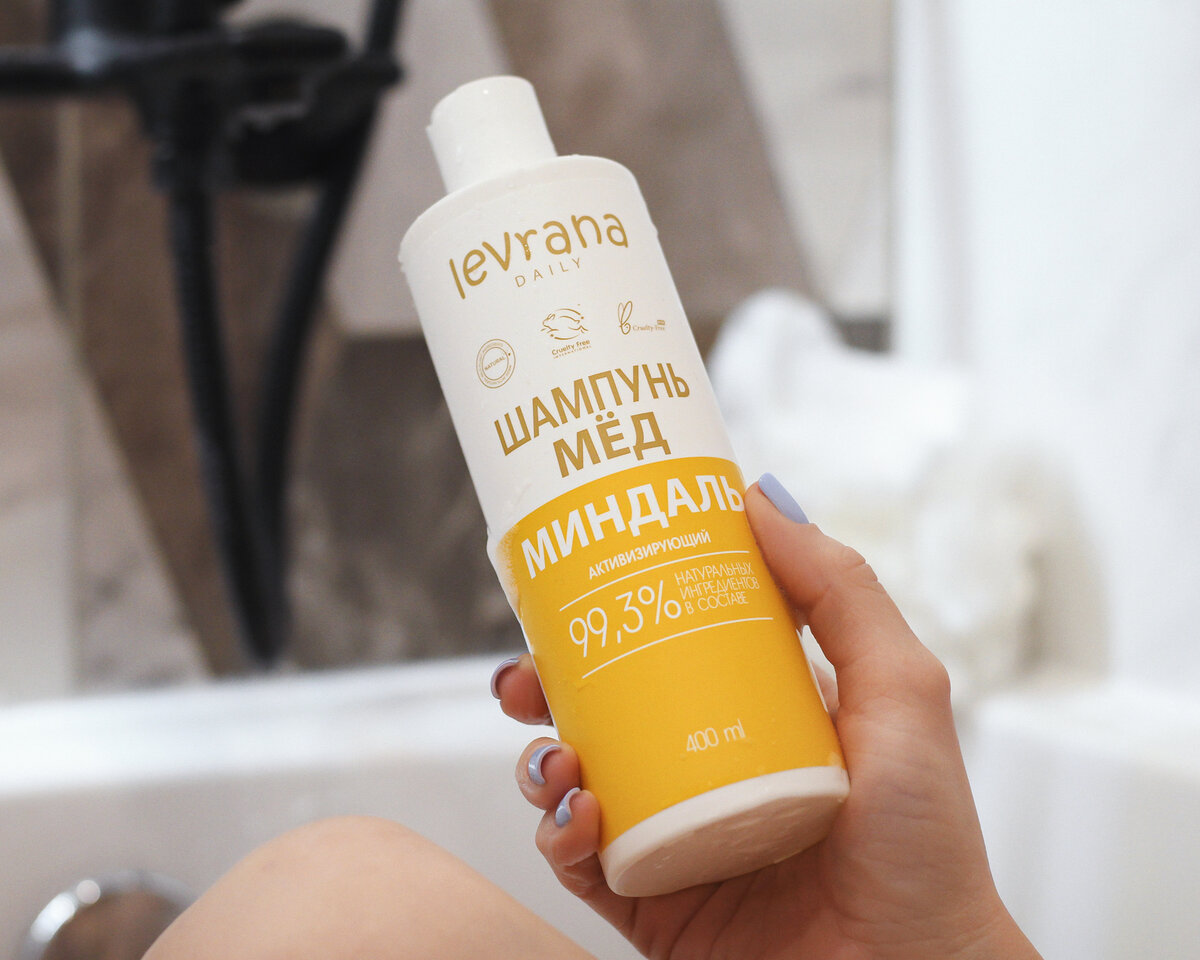 Шампунь Levrana Daily «Мёд и Миндаль»