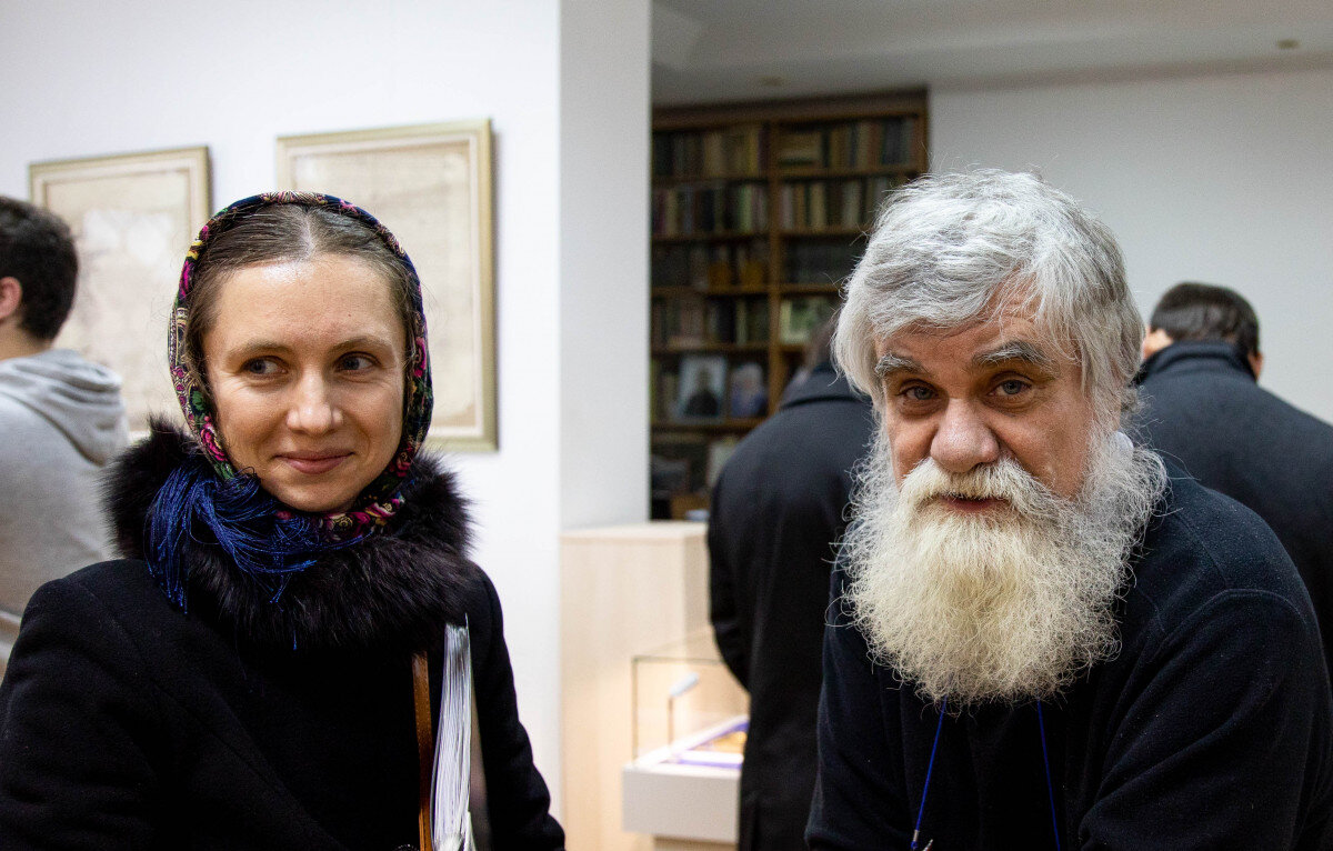 Виктор Иванович Осипов с дочерью Анной