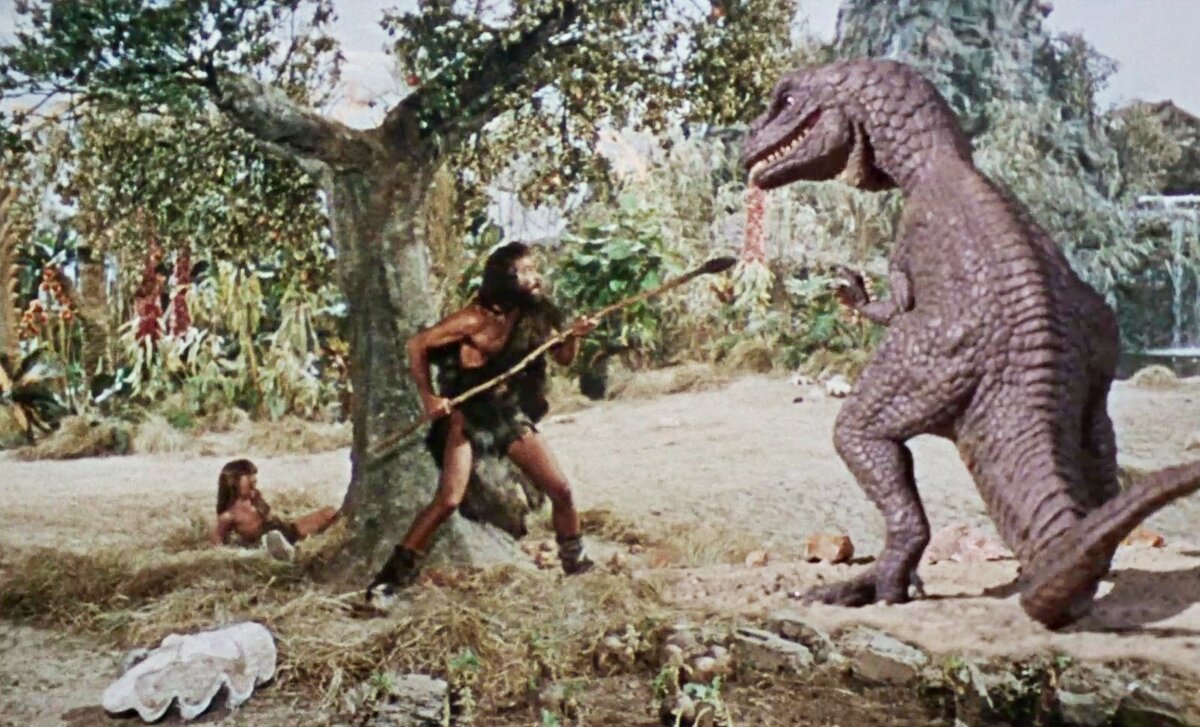 Кадр из фильма "Миллион лет до нашей эры" (1966)