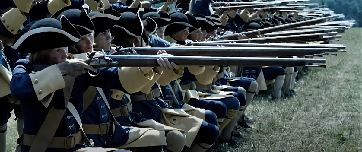 лагерь шведов