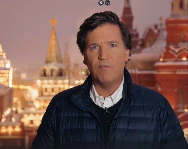 Карлсон, который живет в США, но прописался в российской инфоповестке