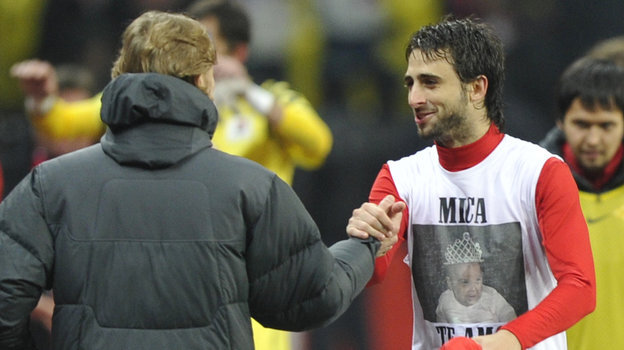    Валерий Карпин и Николас Пареха.Александр Федоров