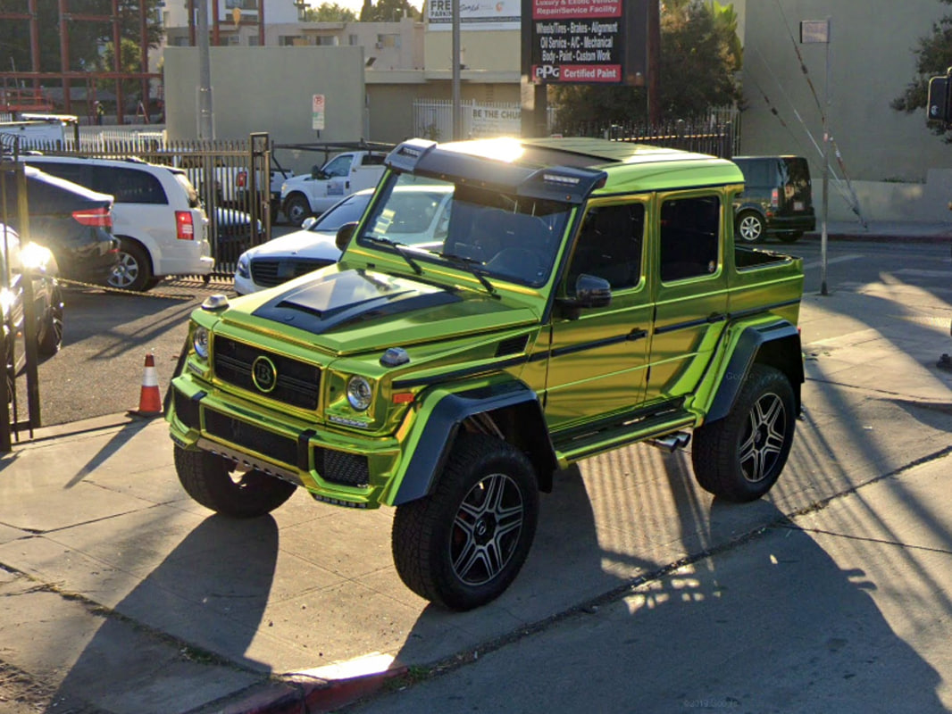 RDB LA Brabus 500 4×4² Landaulet в процессе постройки