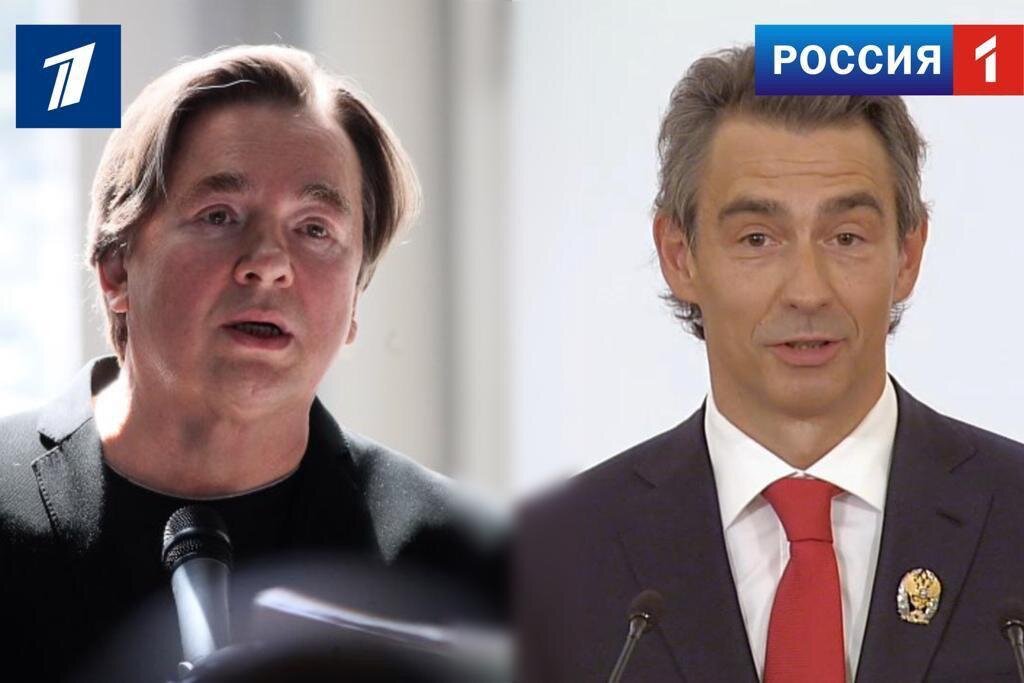 Константин Эрнст и Антон Златопольский. Фото Яндекс.Картинки. 