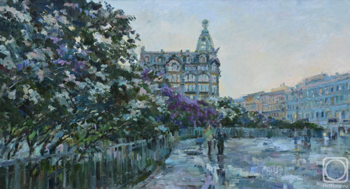 Петербург. Сиреневая ночь