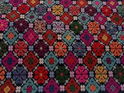 Тканый ковер. Автор: Мансурова Н. Г., 2023 г.