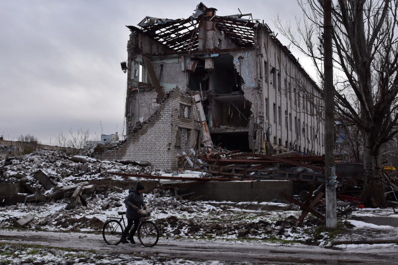    Враг готов разрушать собственные города. Он заточен на такую ликвидацию. Фото: © Andriy Andriyenko Keystone Press Agency/Globallookpress.
