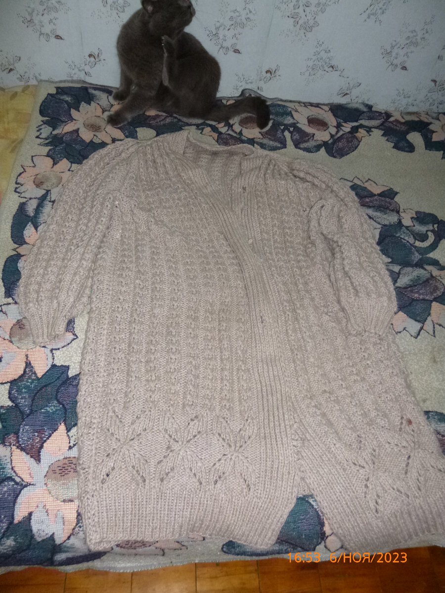 Фото автора. Исходная вещь.