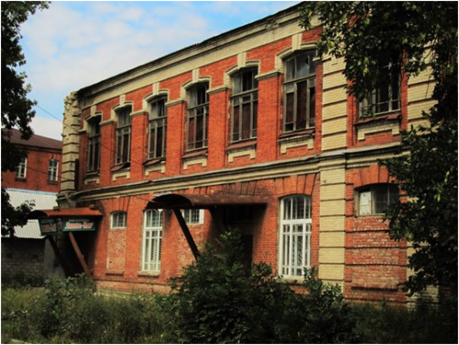 Старое здание Школы-интернат. Фото из интернета.