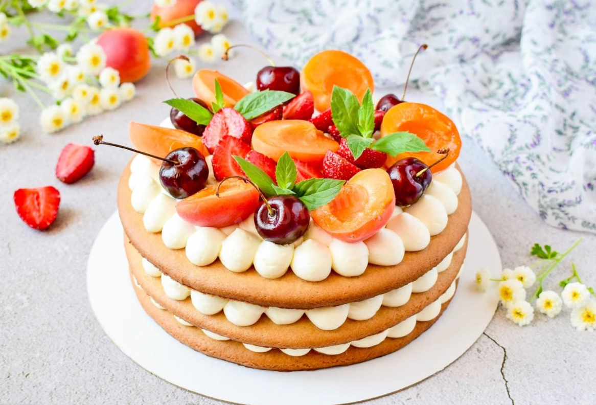 webmaster-korolev.ru: Рецепт медового торта без сахара – Десерты