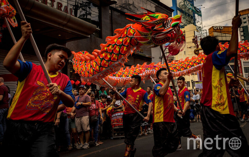    На Филиппинах встречают год Дракона.