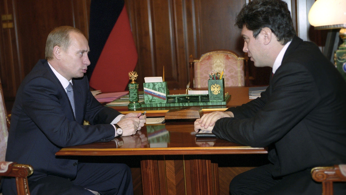 Немцов у Путина