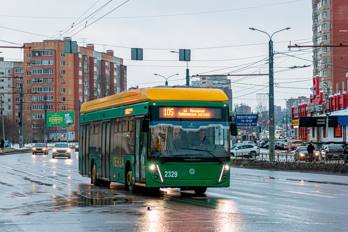 Троллейбус "Горожанин" в Пензе. Фото сайта https://transphoto.org 