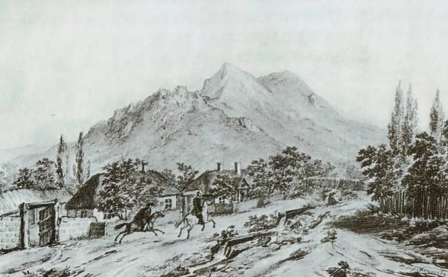 Рисунок М.Ю.Лермонтова с prorisunki.ru