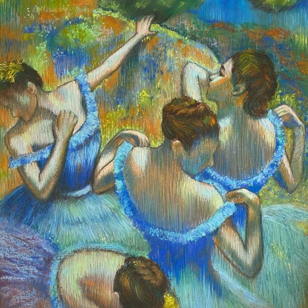 "Голубые танцовщицы", 1897 г.