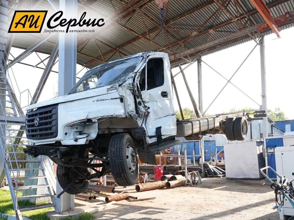 Разгрузка ГАЗон НЕКСТ 