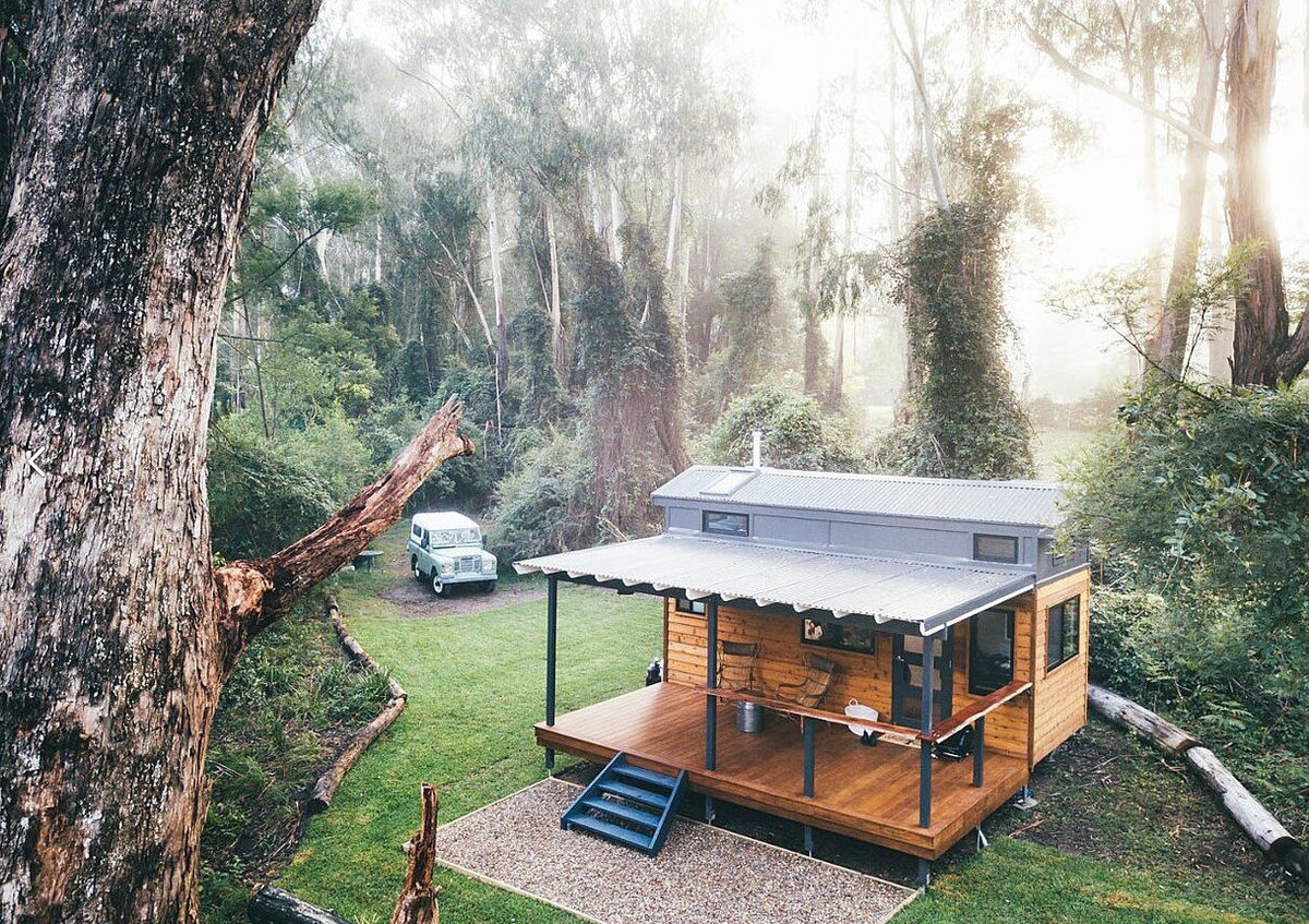 Простой уютный домик