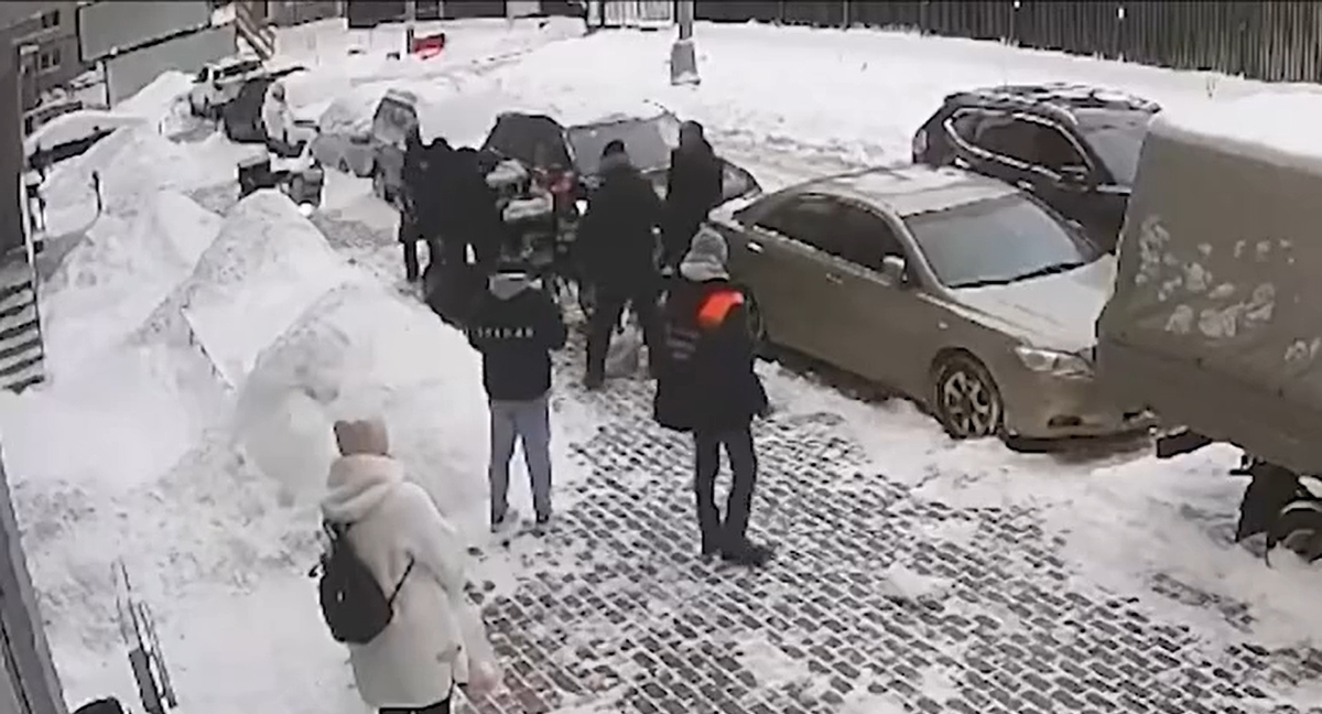 Фото: скриншот записи видеонаблюдения