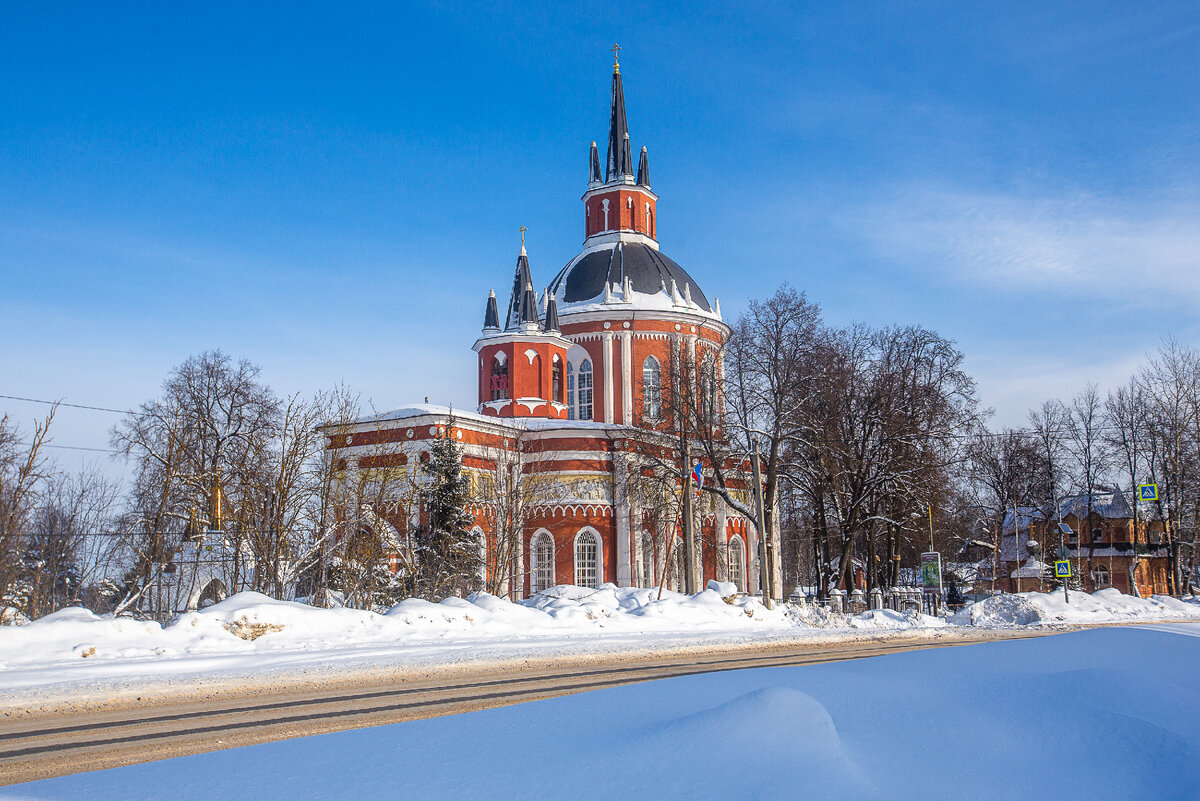 Никольский храм. Царёво, городской округ Пушкинский. Московская область. Фото автора статьи 