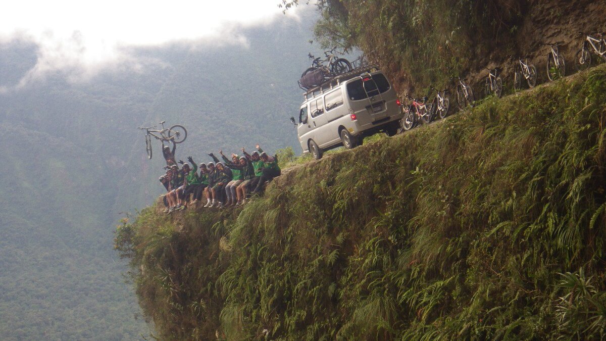 North Yungas Road Боливия