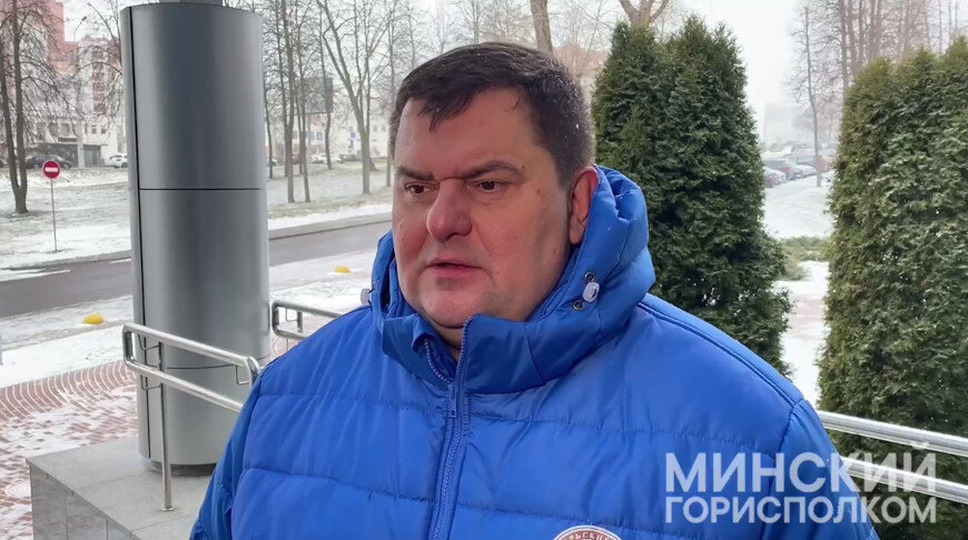    Геннадий Люботынский. Скриншот видео Мингорисполкома