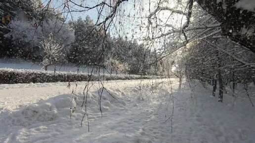 Снежная Радуга в Уфе...