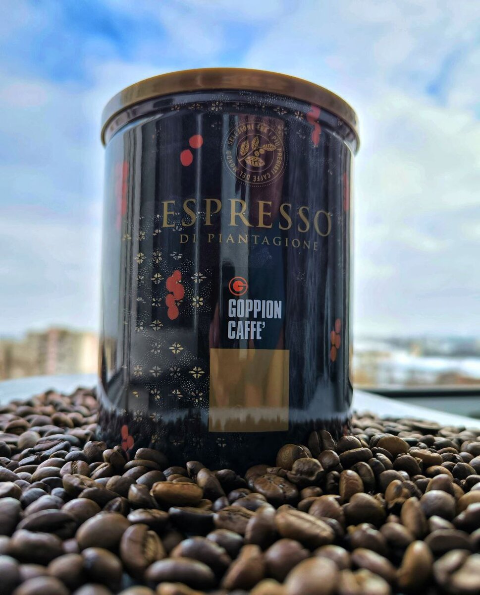 Хорошая упаковка Goppion Caffe Espresso Di Piantagione 250 гр.