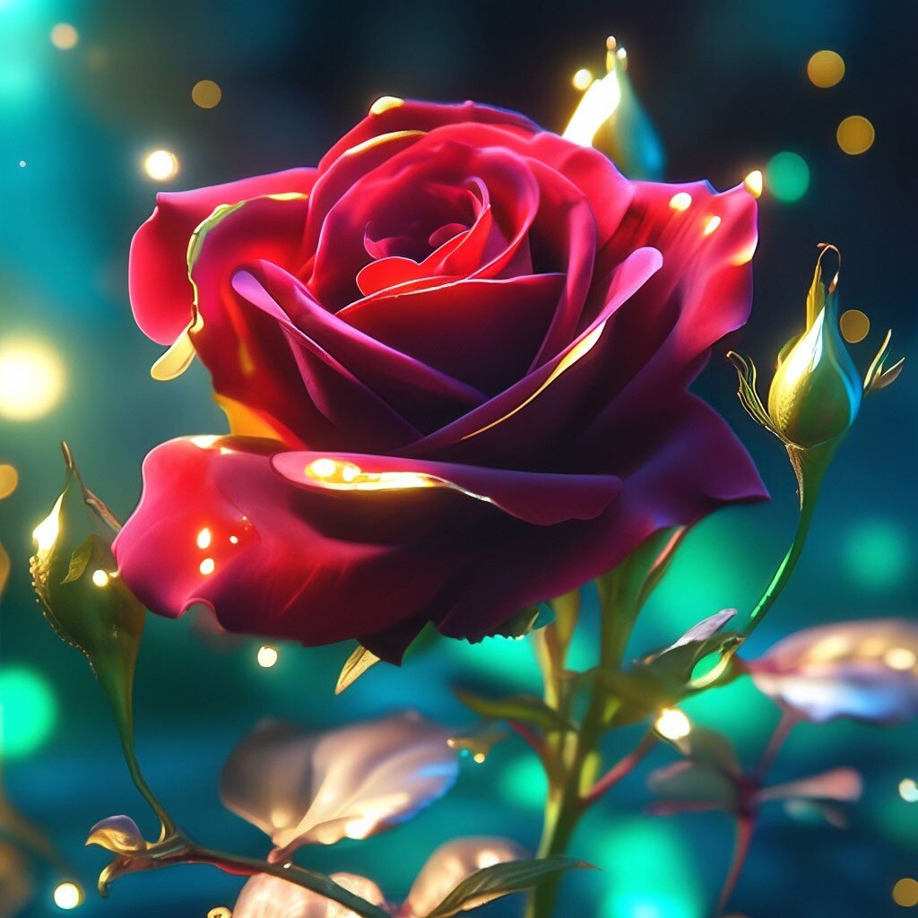 Красивые цветы розы