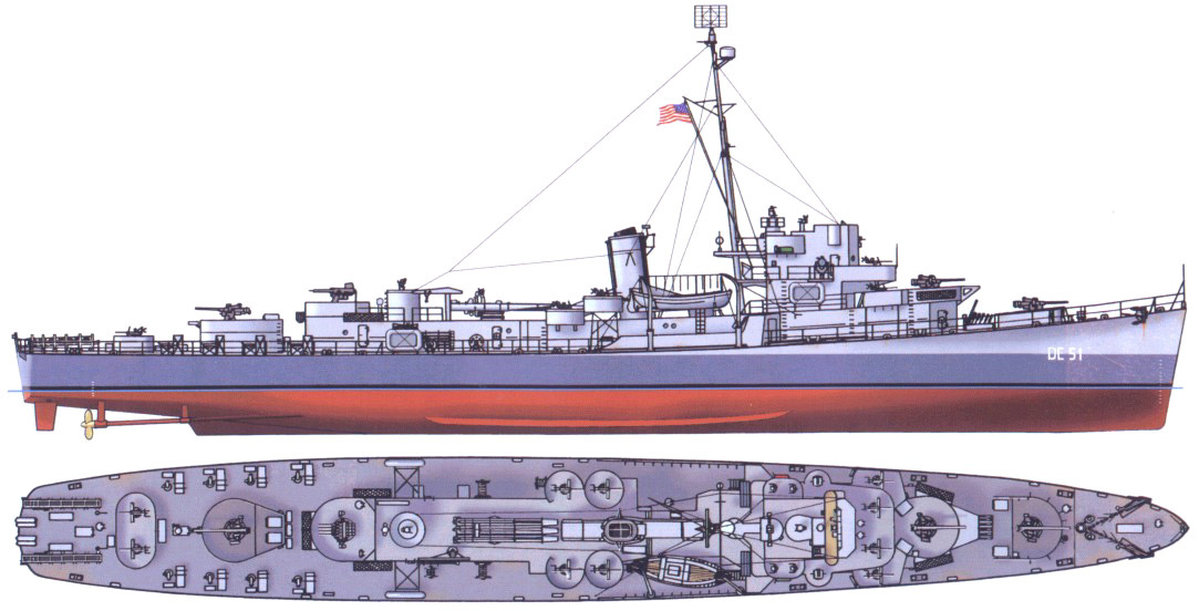 Эскортный миноносец DE-51 "Бакли"