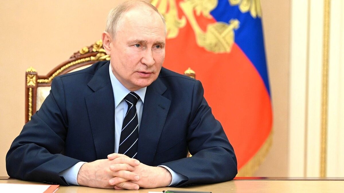    Путин поприветствовал участников массовых соревнований «Лыжня России». Фото: kremlin.ru
