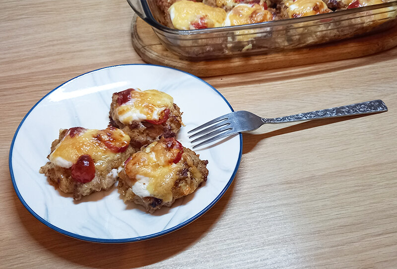 Рубленые котлеты из свинины