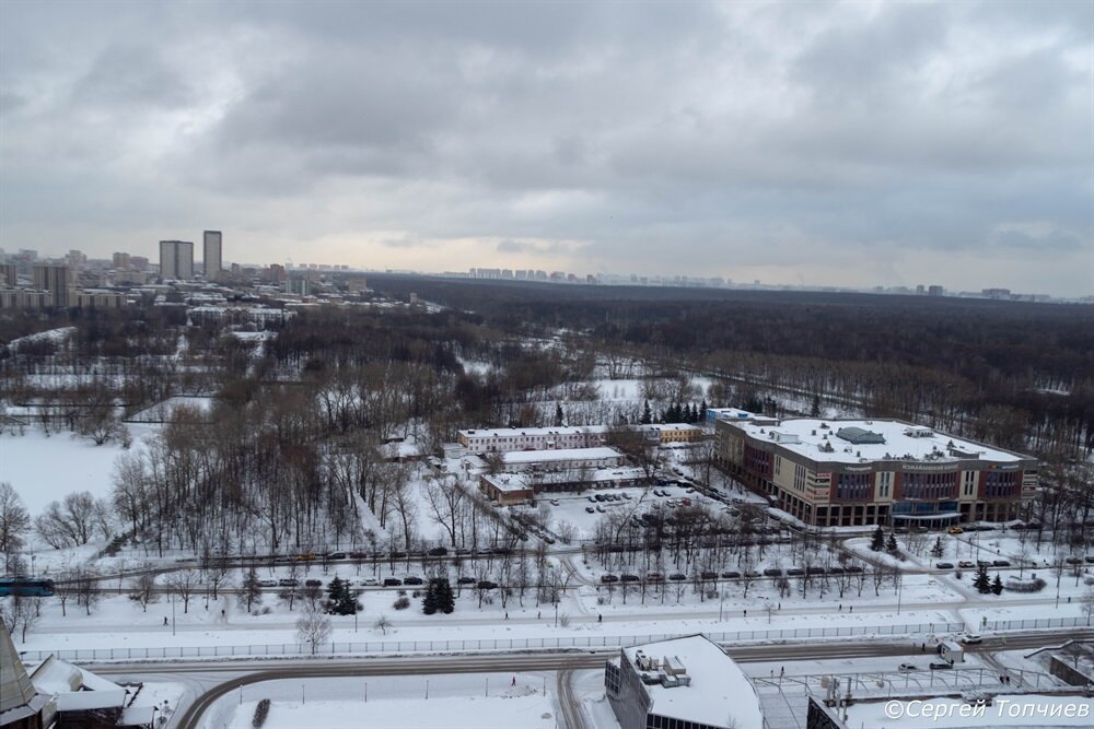 Вид из окна