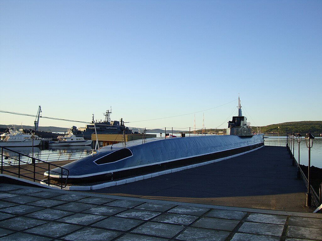 К-21 в качестве музейного корабля (Википедия)