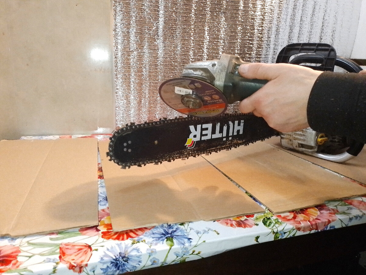 Заточка болгаркой