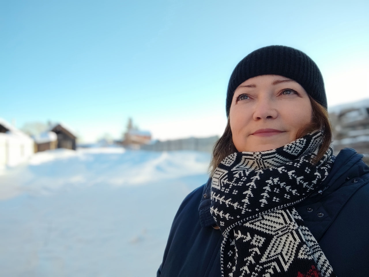 на фото автор