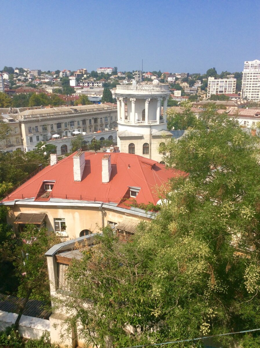 Вид с балкона