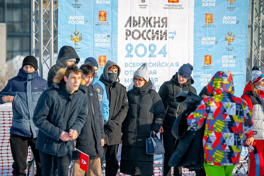 В региональной гонке «Лыжня России – 2024» в Твери приняли участие 5300 человек