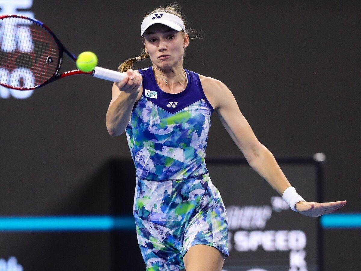    Казахстанская теннисистка Елена Рыбакина© Фото : Пресс-служба ChinaOpen
