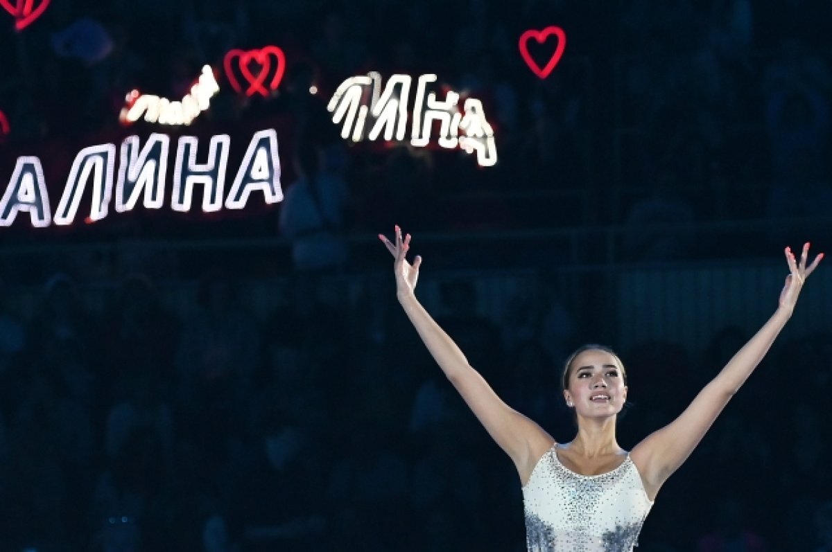    Алина Загитова выступит перед матчем СКА и «Сочи» на «СКА Арене» 11 февраля