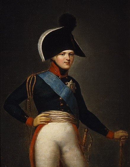Портрет императора Александра I. 1801 г. Художник Франц Герхардт фон Кюгельген. Музей-панорама «Бородинская битва»