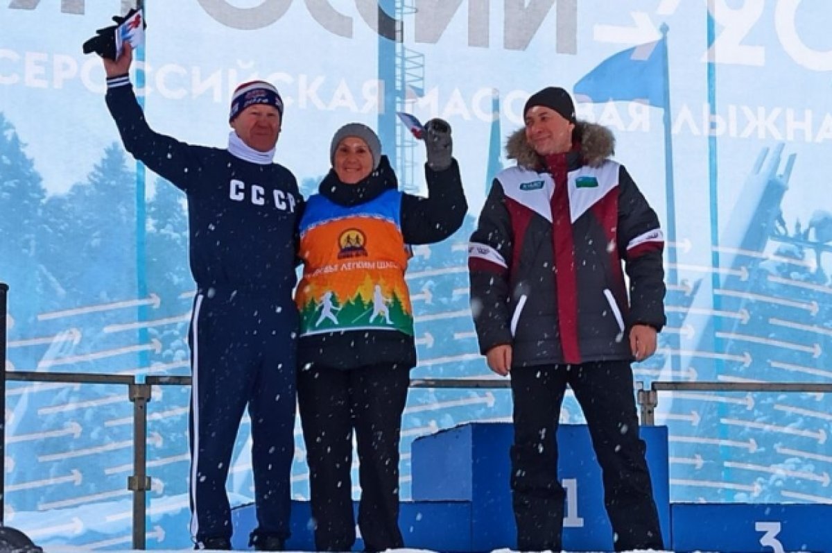    Победители в возрастной группе.