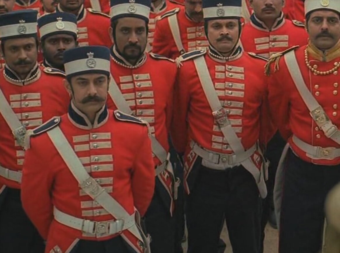 Сипаи 34-го полка. Кадр из фильма