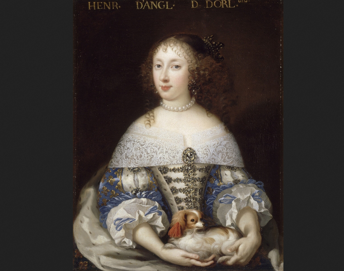  Пьер Миньяр. "Портрет Генриетты Английской"