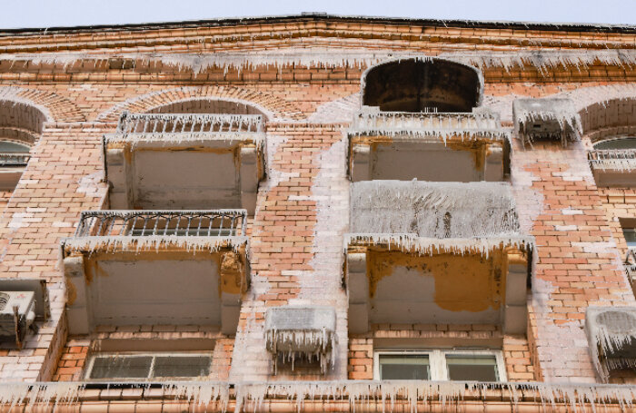    Последствия пожара в жилом доме на севере Москвы.Владимир Гердо/ТАСС