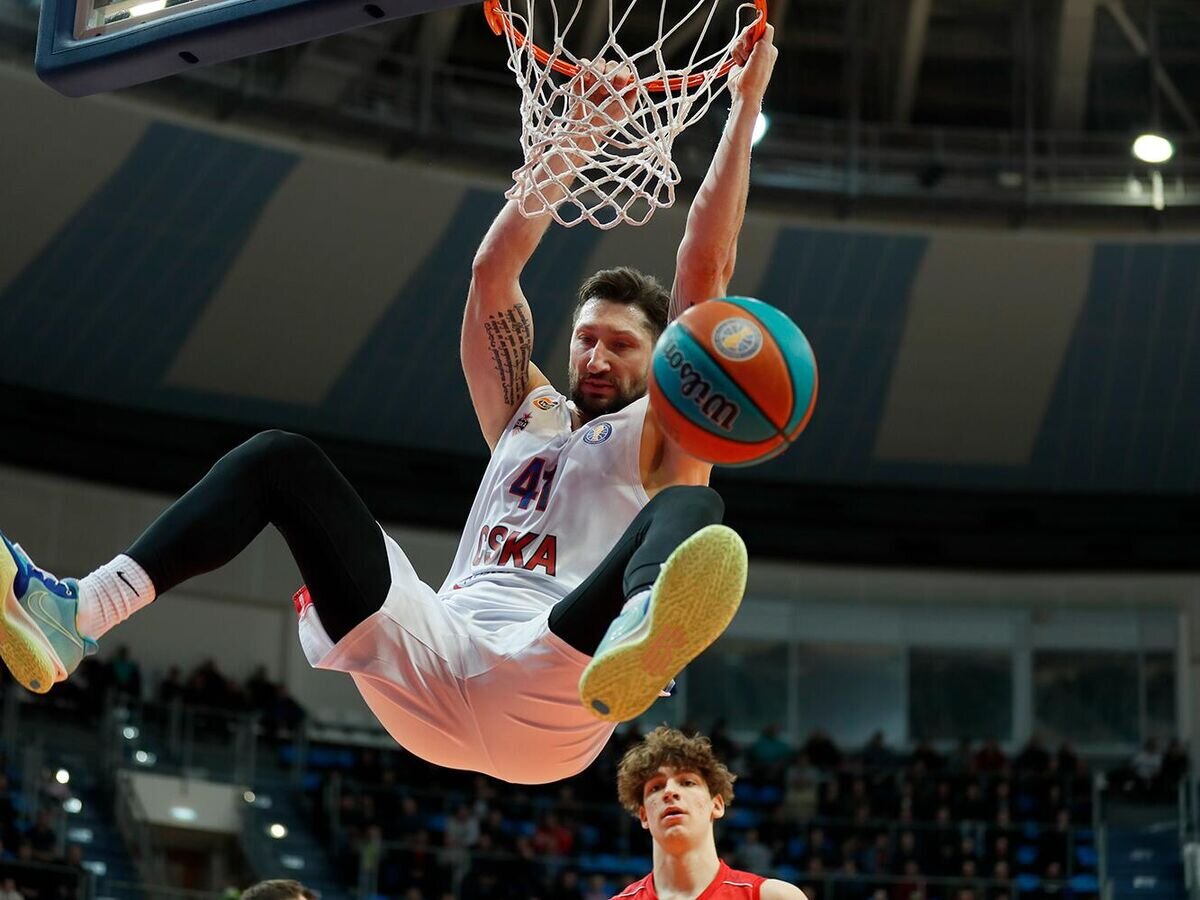    Баскетболист ЦСКА Никита Курбанов© Фото : Пресс-служба ПБК ЦСКА